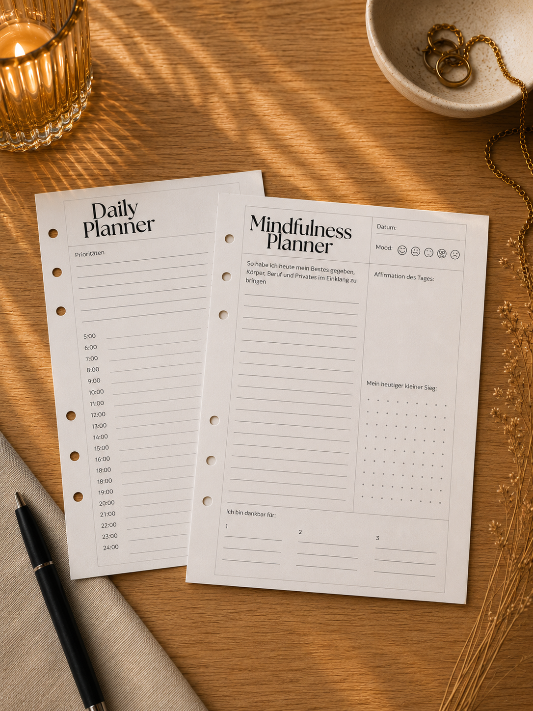 Kalender Einlagen